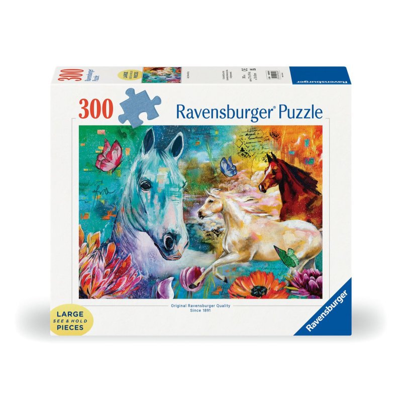 RAVENSBURGER PUZZEL FANTASIE PAARDEN 300 - 613 5008 - 613-5008