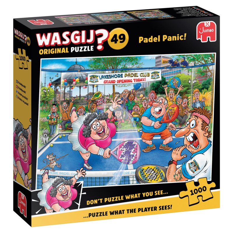 PUZZEL WASGIJ ORIG.  49 PANIEK OP PADELB - 613 6090 - 613-6090