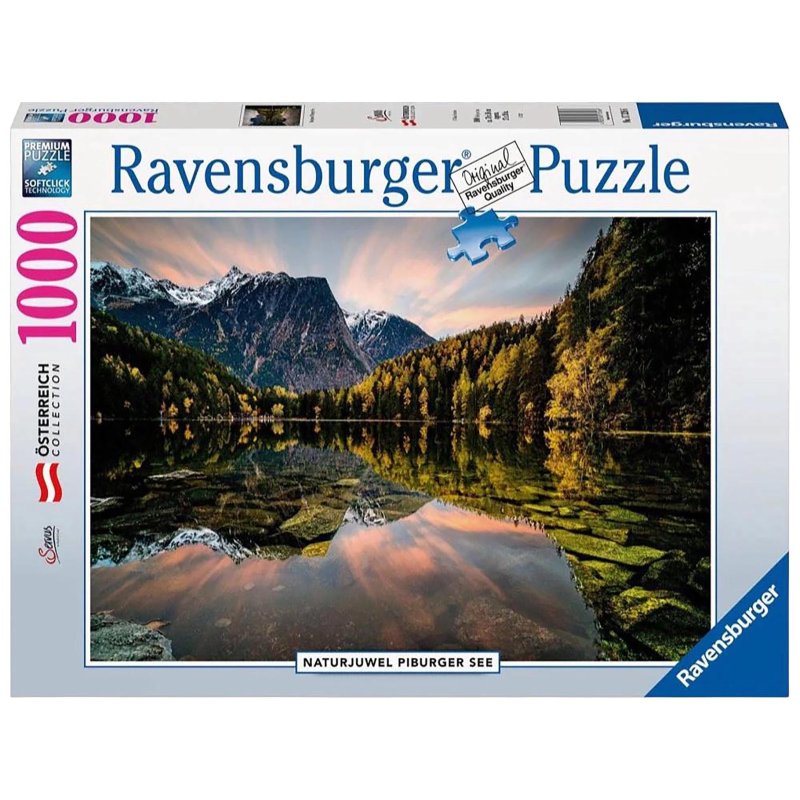 RAVENSBURGER PUZZEL 00610 LAKE PIBURGER - 613 6107 - 613-6107