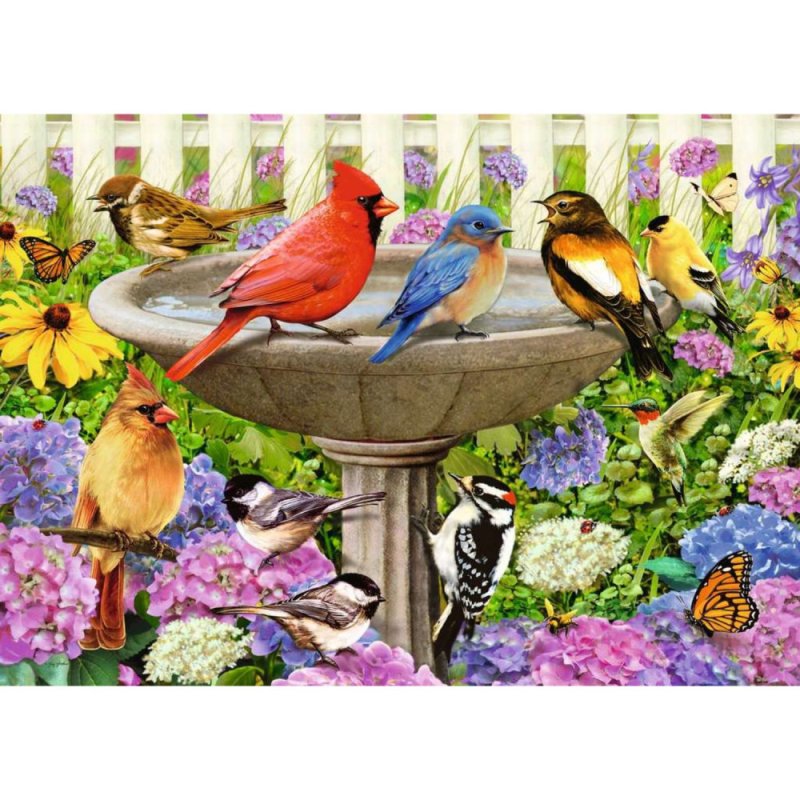 PUZZEL HET VOGELBAD 500 STUKJES EXTRA GR - 613 6793 - 613-6793