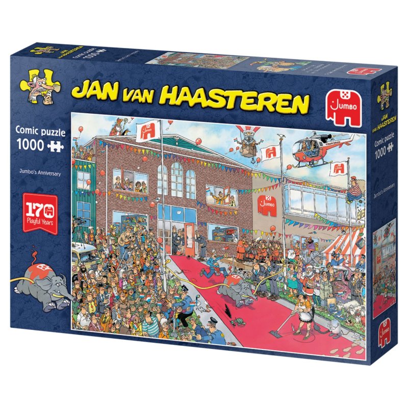 PUZZEL JAN VAN HAASTEREN 170 JAAR JUMBO - 613 8002 - 613-8002