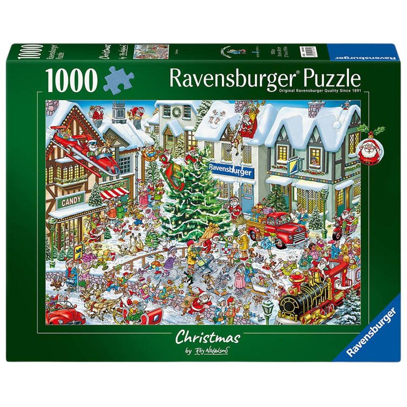 PUZZEL RAY NICHOLSON KERSTPUZZEL 1000ST - 613 8019 - 613-8019
