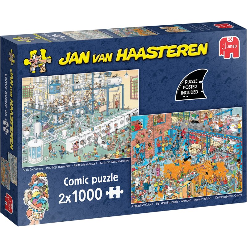 PUZZEL JAN VAN HAASTEREN HOP HOP OVERAL - 613 8912 - 613-8912