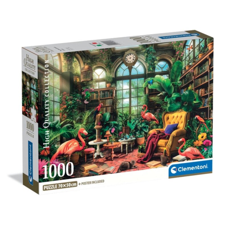 PUZZEL 1000 BIBLIOTHEEK IN KAS - 613 9369 - 613-9369