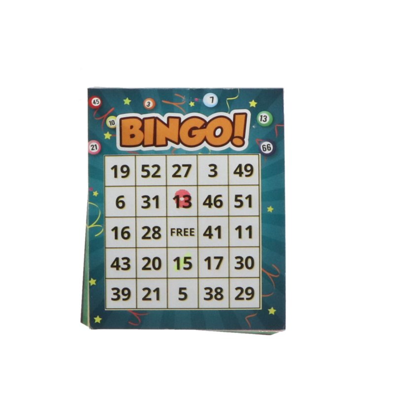 BINGOKAARTEN 500 VELLEN OP BLOK - 615 1012 - 615-1012