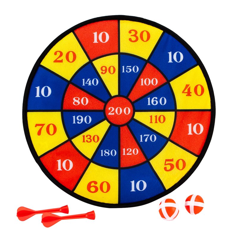 DARTBORD MET KLITTENBAND - 616 2310 - 616-2310