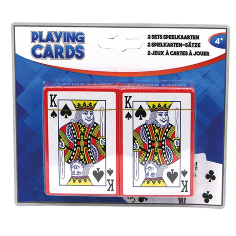 SPEELKAARTEN 2 SETS - 625 8982 - 625-8982
