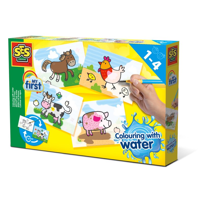 SES MY FIRST KLEUREN MET WATER BOERDERIJ - 630 4455 - 630-4455