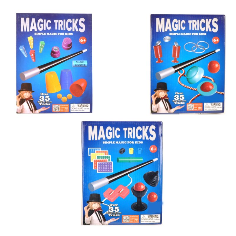GOOCHELTRUCS 25 TRUCS 3 ASSORTI - 632 2565 - 632-2565