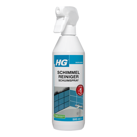HG SCHIMMEL REINIGER SCHUIMSPRAY 500ML - 632050100 1 - 632050100