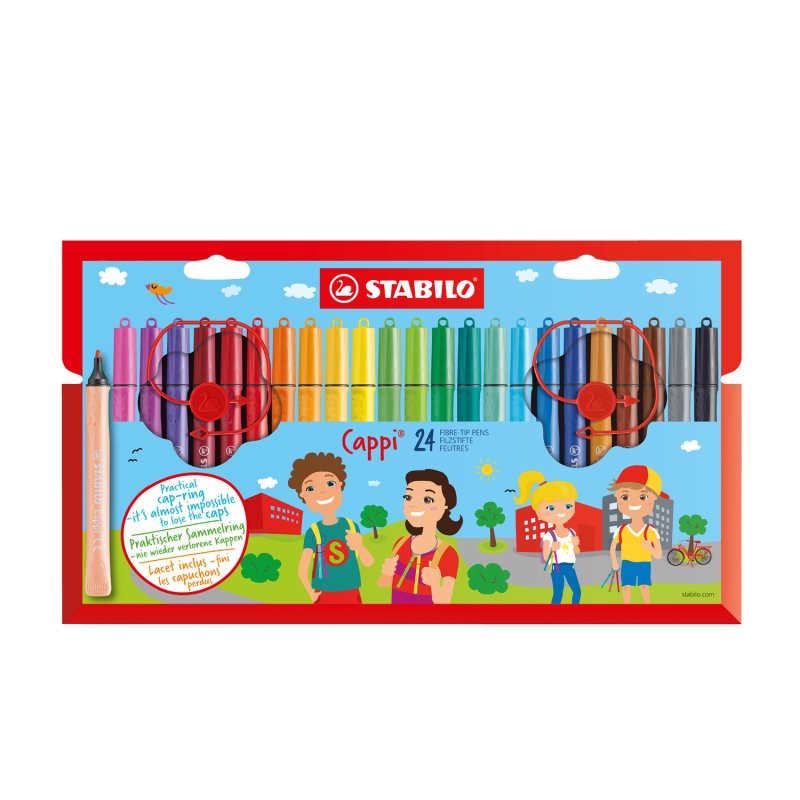 STABILO CAPPI ETUI 24 STUKS - 650 1241 - 650-1241