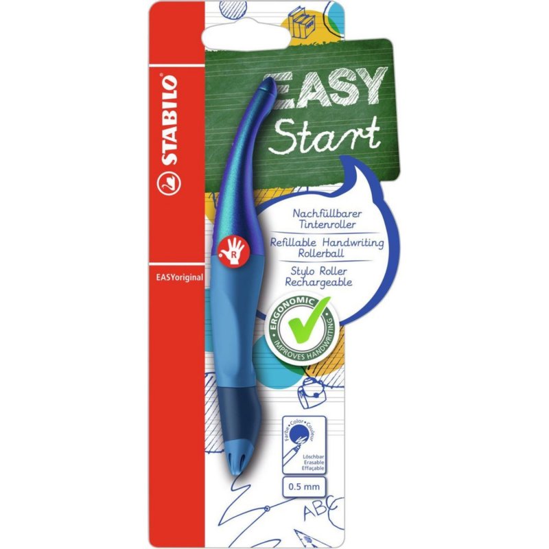 STABILO EASY ORIGINAL HOLOGRAPH BLAUW RE - 650 8319 - 650-8319