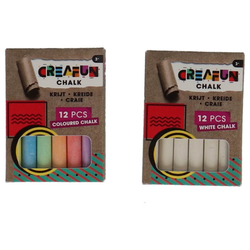 CREAFUN KRIJT WIT OF GEKLEURD - 653 1111 - 653-1111