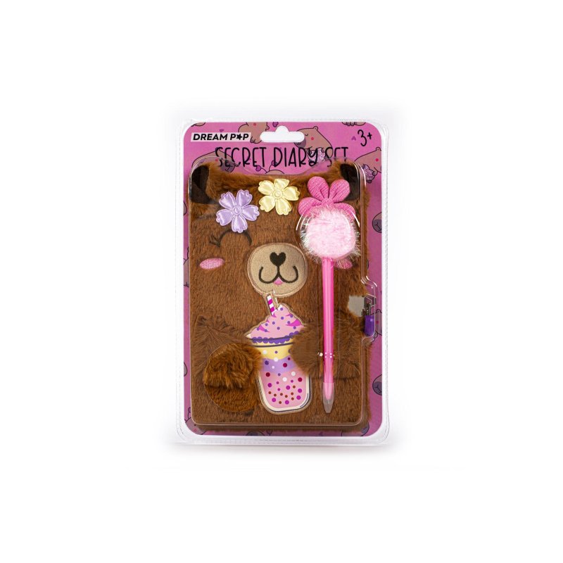 DREAM POP FLUFFY DAGBOEK CAPIBARA MET PO - 654 3116 - 654-3116