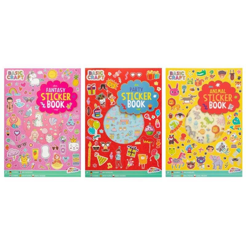 A4 STICKERBOEK 8 PAGINAS - 655 0022 - 655-0022