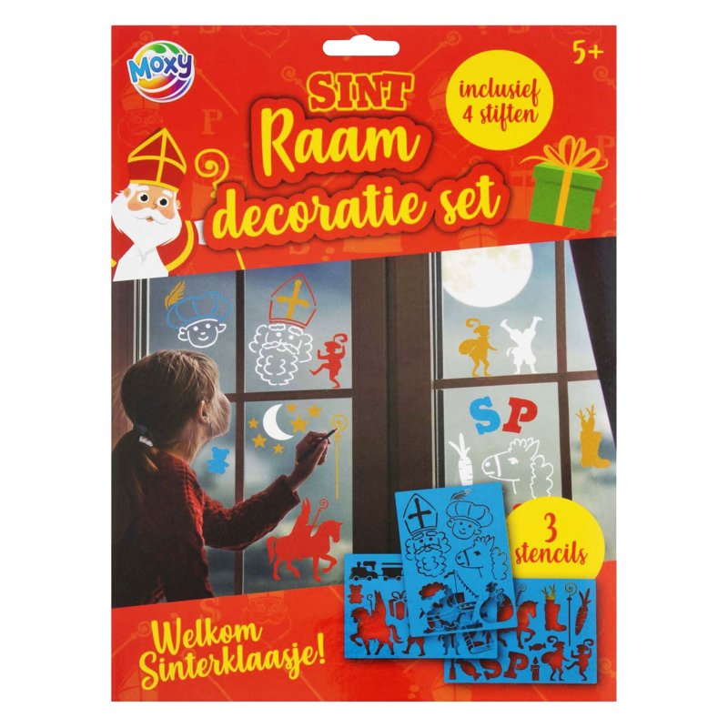 SINT RAAMDECO SET 3 VELLEN + 4 STIFTTEN - 655 0032 - 655-0032