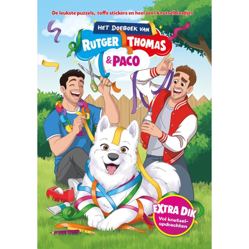 BOEK DOEBOEK RUTGER, THOMAS EN PACO - 655 0529 - 655-0529