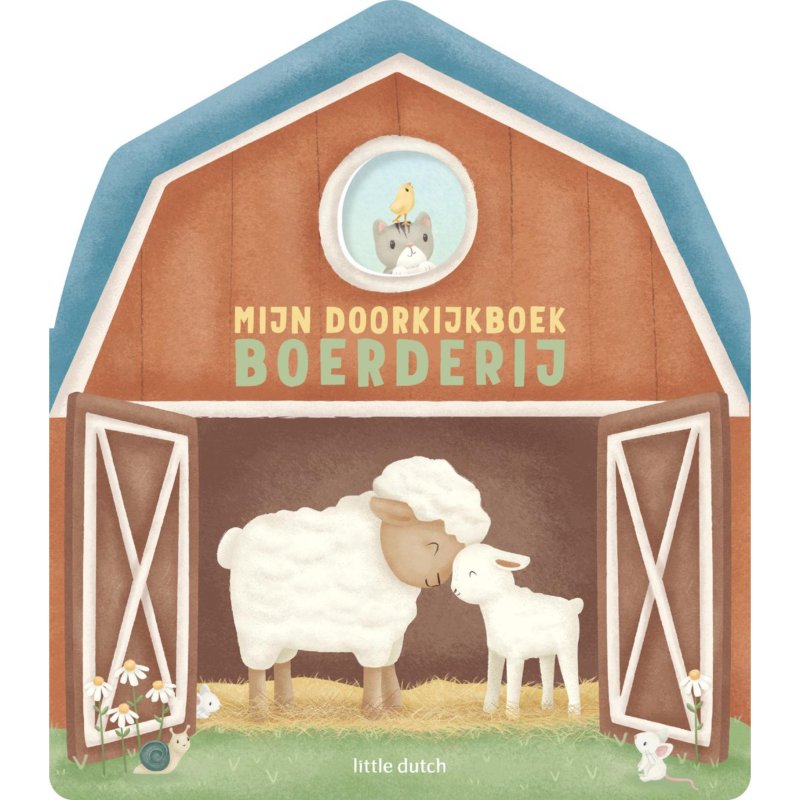 BOEK LITTLE DUTCH MIJN DOORKIJKBOEK - 655 1064 - 655-1064