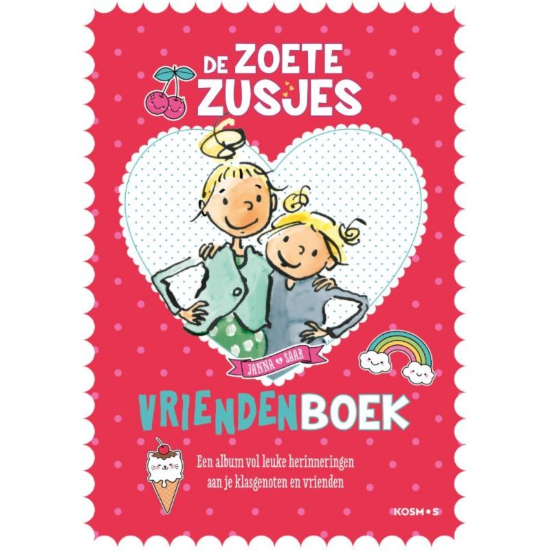 ZOETE ZUSJES VRIENDENBOEK 4+ - 655 1558 - 655-1558