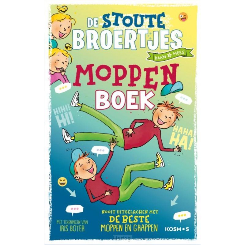 BOEK DE STOUTE BROERTJES MOPPENBOEK - 655 1892 - 655-1892