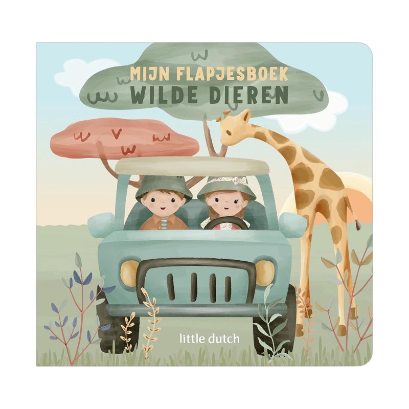 BOEK LD FLAPJESBOEK WILDE DIEREN - 655 2757 - 655-2757