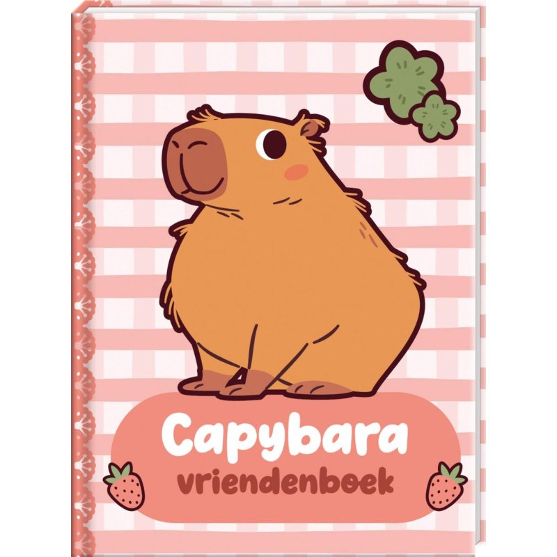 BOEK VRIENDENBOEK CAPYBARA - 655 2917 - 655-2917