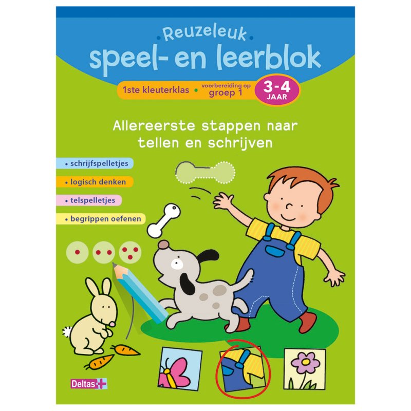 EERSTE STAPPEN TELLEN/SCHRIJVEN 3-4 - 655 3013 - 655-3013