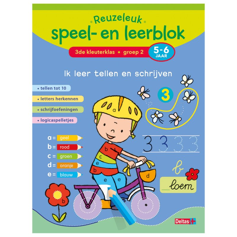 DELTAS IK LEER TELLEN EN SCHRIJVEN 5-6 J - 655 3017 - 655-3017