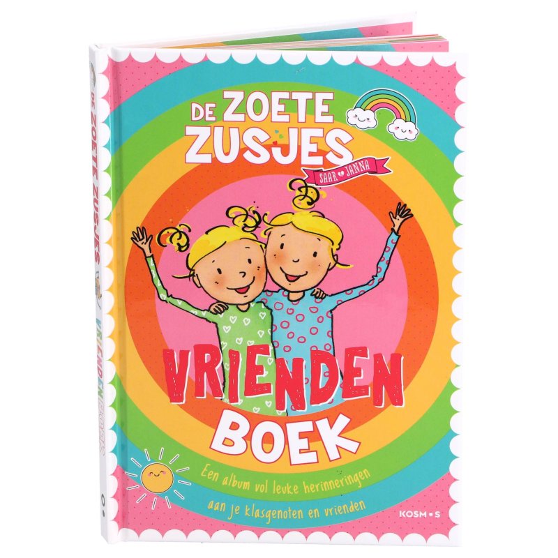 ZOETE ZUSJES VRIENDENBOEK 6+ - 655 3246 - 655-3246