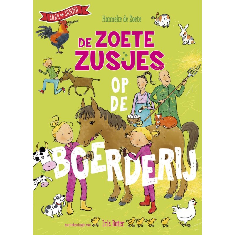 BOEK ZOETE ZUSJES OP DE BOERDERIJ - 655 3689 - 655-3689