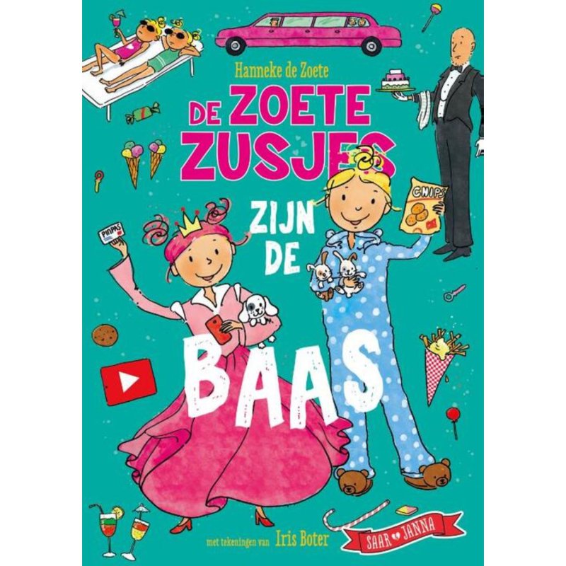 BOEK ZOETE ZUSJES ZIJN DE BAAS - 655 3728 - 655-3728