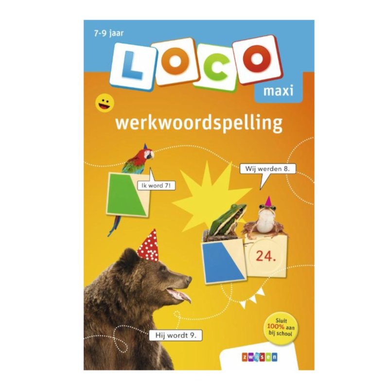 LOCO OEFENBOEKJE MAXI WERKWOORDSPELLING - 655 3919 - 655-3919