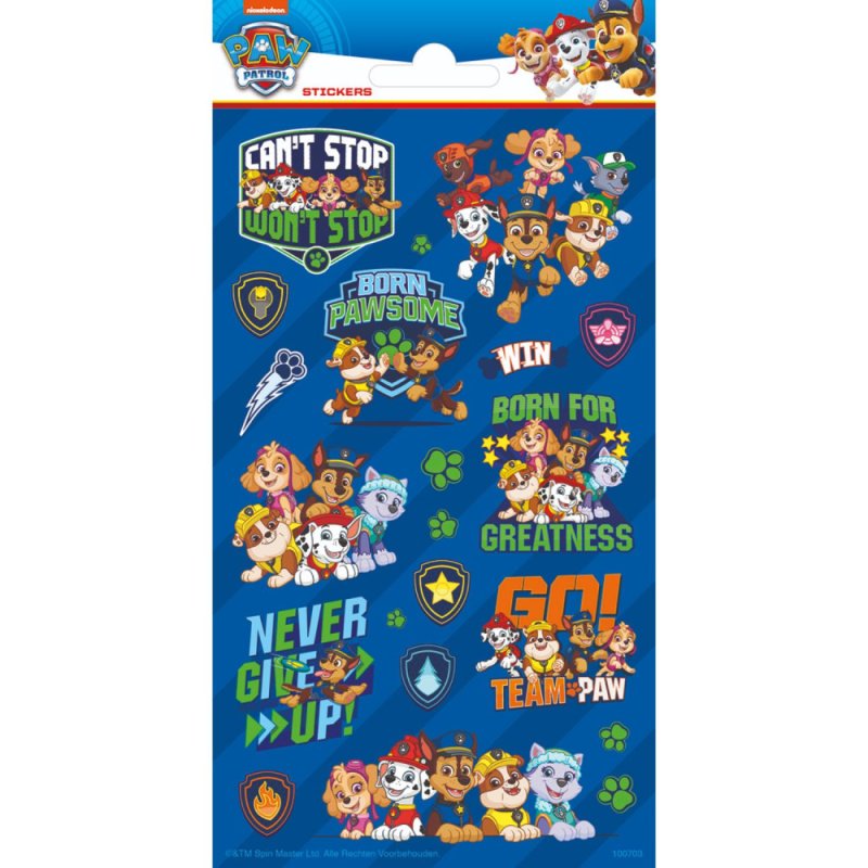 STICKERS PAW PATROL - 655 4370 - 655-4370