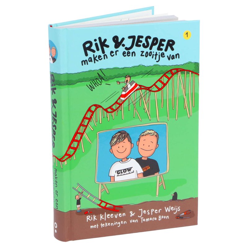 BOEK RIK EN JESPER MAKEN ER EEN ZOOITJE - 655 5181 - 655-5181