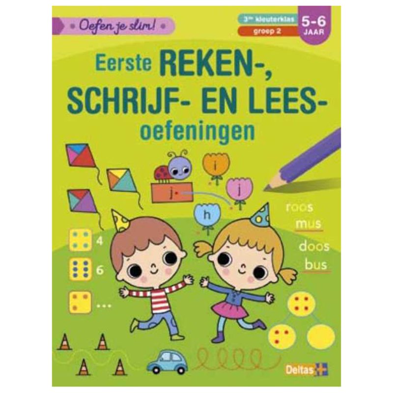 EERSTE REKEN SCHRIJF EN LEES OEF 5-6 JR - 655 6129 - 655-6129