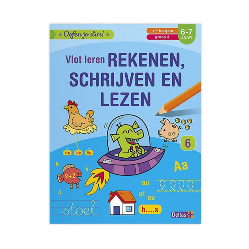 VOLT REKENEN,SCHRIJVEN EN LEZEN 6-7 JR - 655 6136 - 655-6136