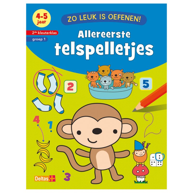 ALLEREERSTE TELSPELLETJES 4-5 JR - 655 6150 - 655-6150