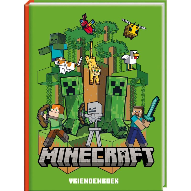 BOEK VRIENDENBOEK MINECRAFT - 655 6581 - 655-6581