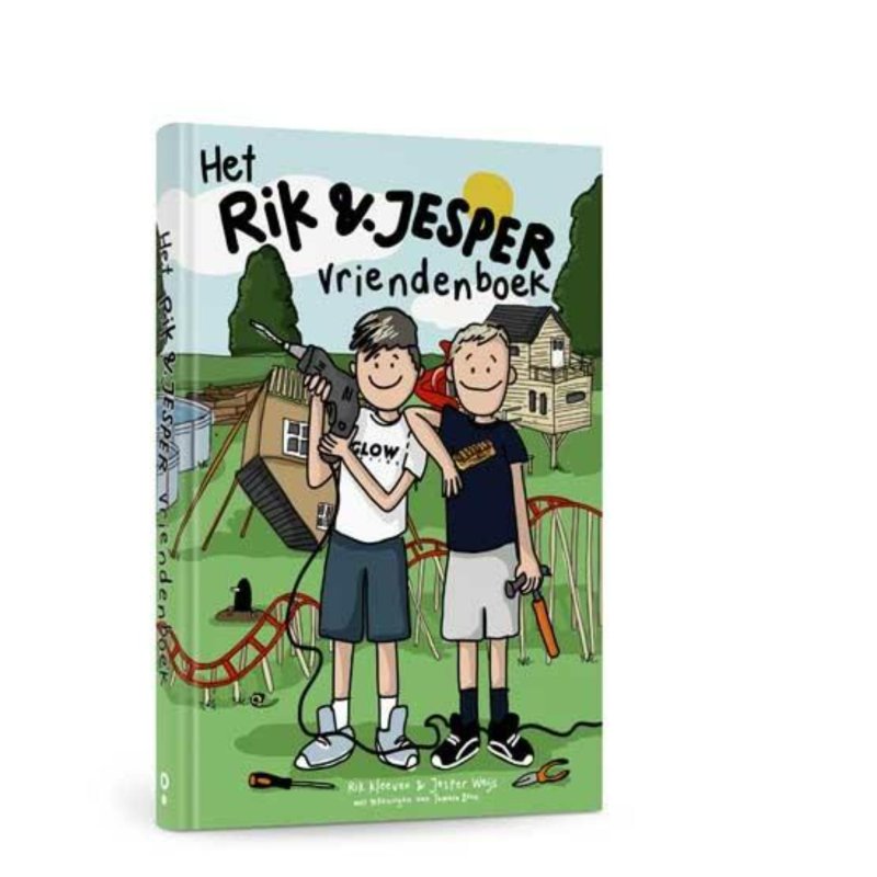 BOEK VRIENDENBOEK RIK EN JESPER - 655 6774 - 655-6774