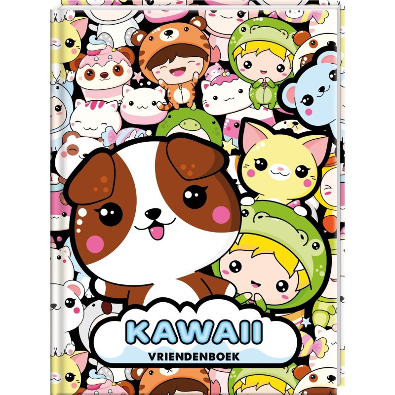 KAWAII VRIENDENBOEK - 655 8462 - 655-8462