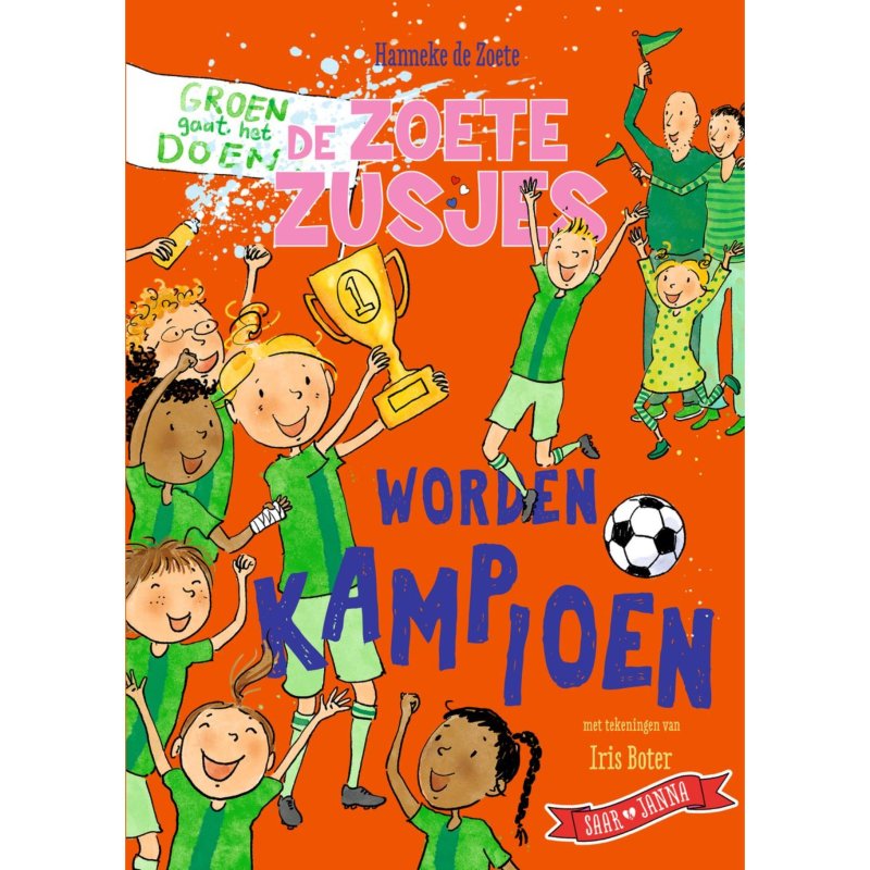 BOEK ZOETE ZUSJES WORDEN KAMPIOEN - 655 9422 - 655-9422