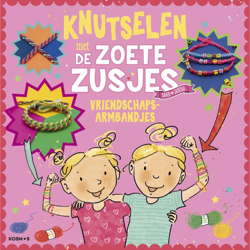 ZOETE ZUSJES VRIENDSCHAPSARMBANDJES MAKE - 657 6958 - 657-6958