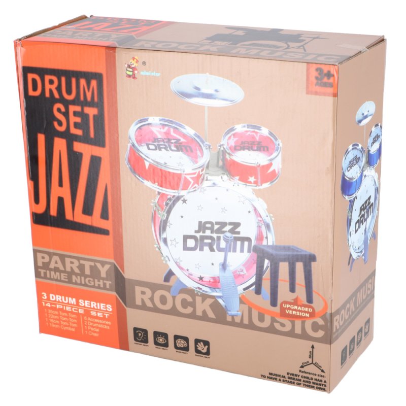 DRUMSTEL MET STOEL ROCK MUSIC - 687 7613 - 687-7613