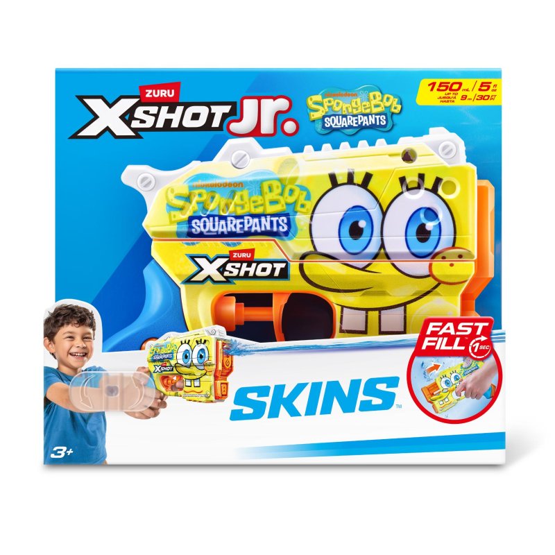 WATERPISTOOL X-SHOT FAST FILL SKINS SPON - 721 1072 - 721-1072