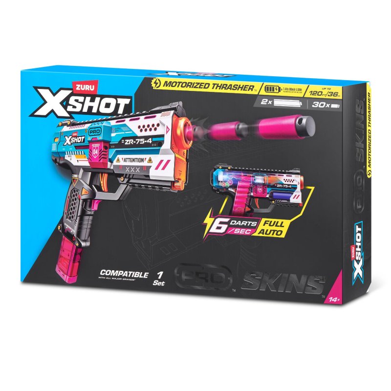 ZURU X-SHOT PRO THRASHER AUTOMTISCH + 30 - 721 6006 - 721-6006