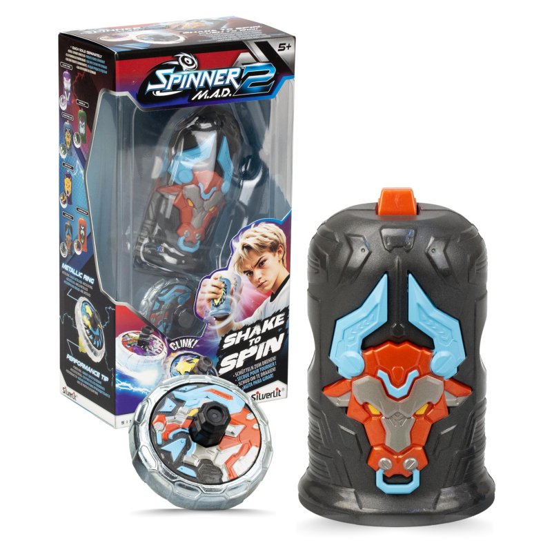 SPINNER MAD 2 SINGLE PACKS ASSORTED - 721 6323 - 721-6323