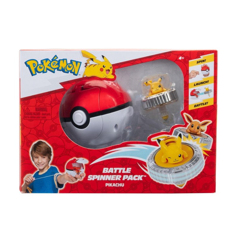 BATTLE SPINNER - SINGLE PACK PIKACHU #1 - 721 9550 - 721-9550