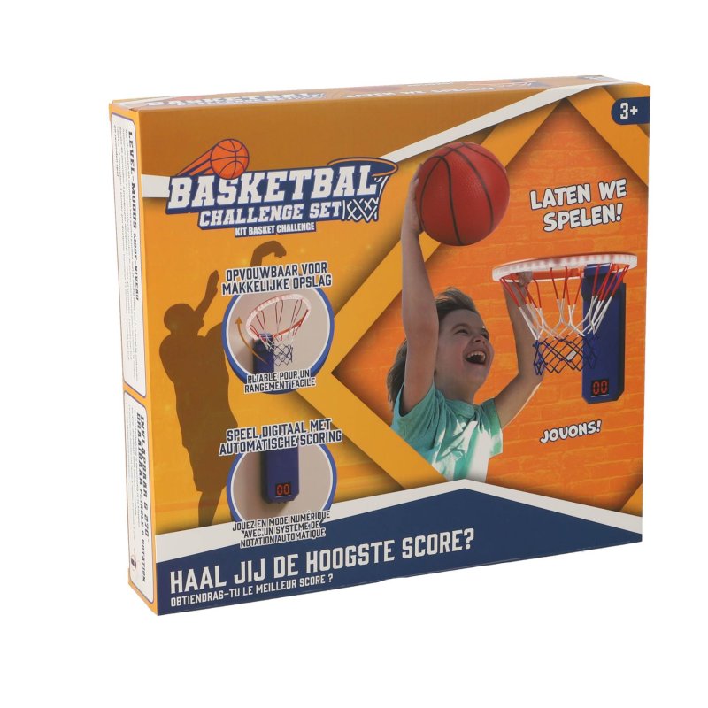 BASKETBAL BASKET MET SCORE TELLER + LICH - 732 0784 - 732-0784