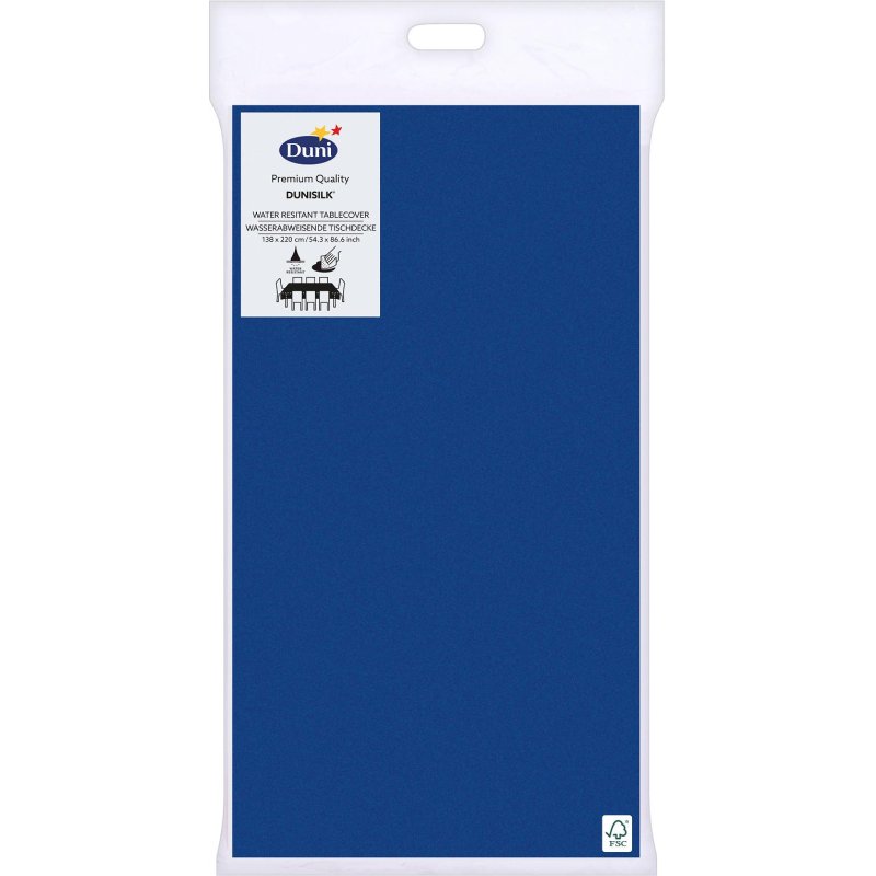 DUNI TAFELLAKEN ORIENTAL BLUE DUNISILK+ - 7321011538492  - 7321011538492
