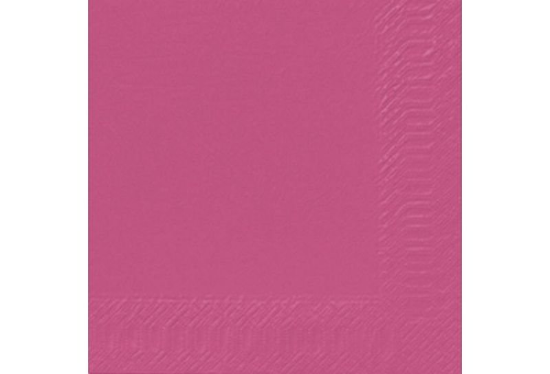 DUNI SERVETTEN FUCHSIA 3-LAAGS 33X33 - 7321011653492 - 0524177